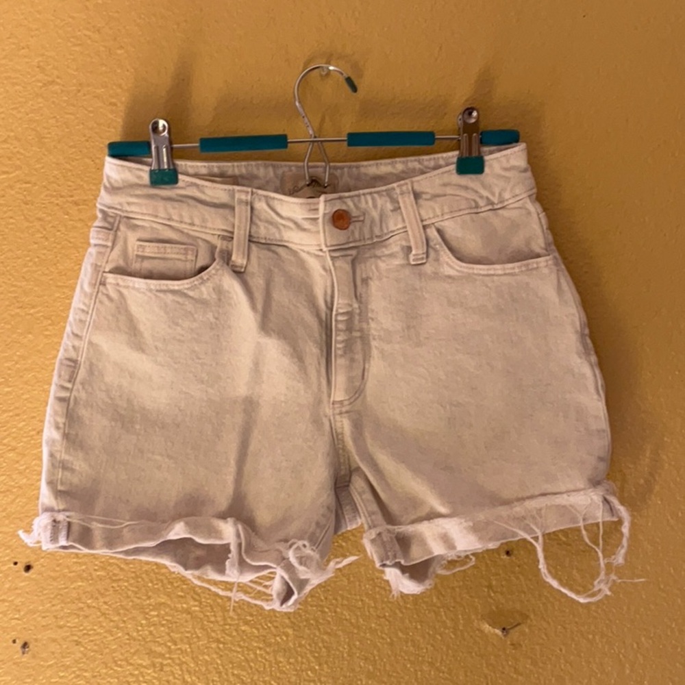 White Denim Women's Shorts